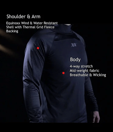 Molle Shop Australia 221B Equinoxx Stage 3 - Ultra-Thermal Base Layer Mock - As Warm as a Coat Without the Bulkiness 221B Equinoxx Stage 3 - Ultra-Thermal Base Layer Mock - As Warm as a Coat Without the Bulkiness