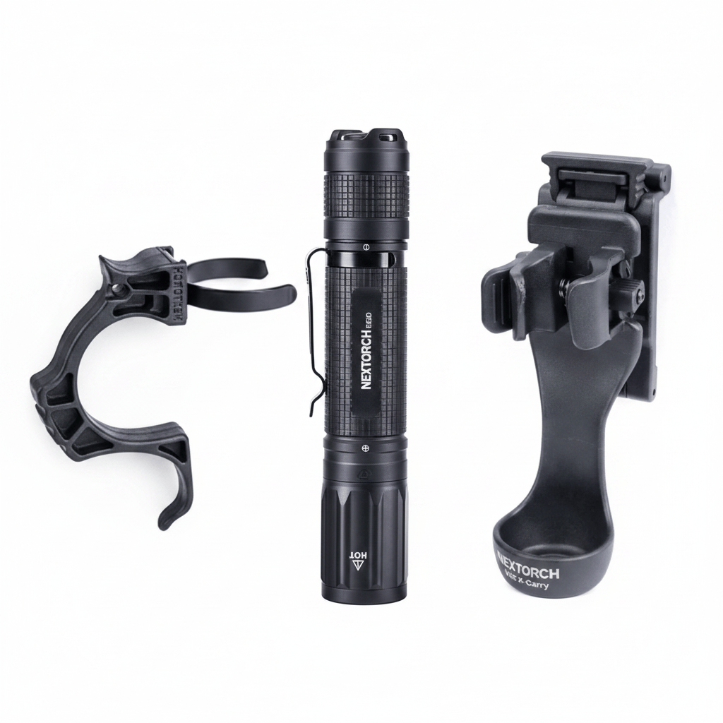 Molle Shop Australia Bundle NEXTORCH E52D Tactical Bundle — Flashlight + FR-2 Ring + V55 Standard Holster