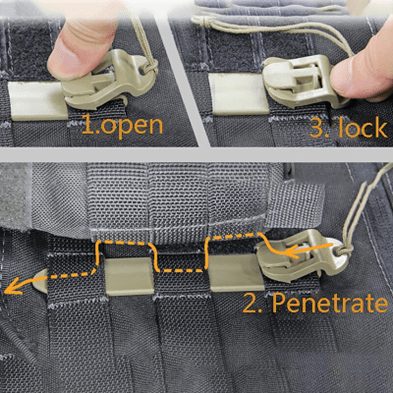 Molle Shop Australia Molle Sticks 2 pack Molle Sticks 2 pack
