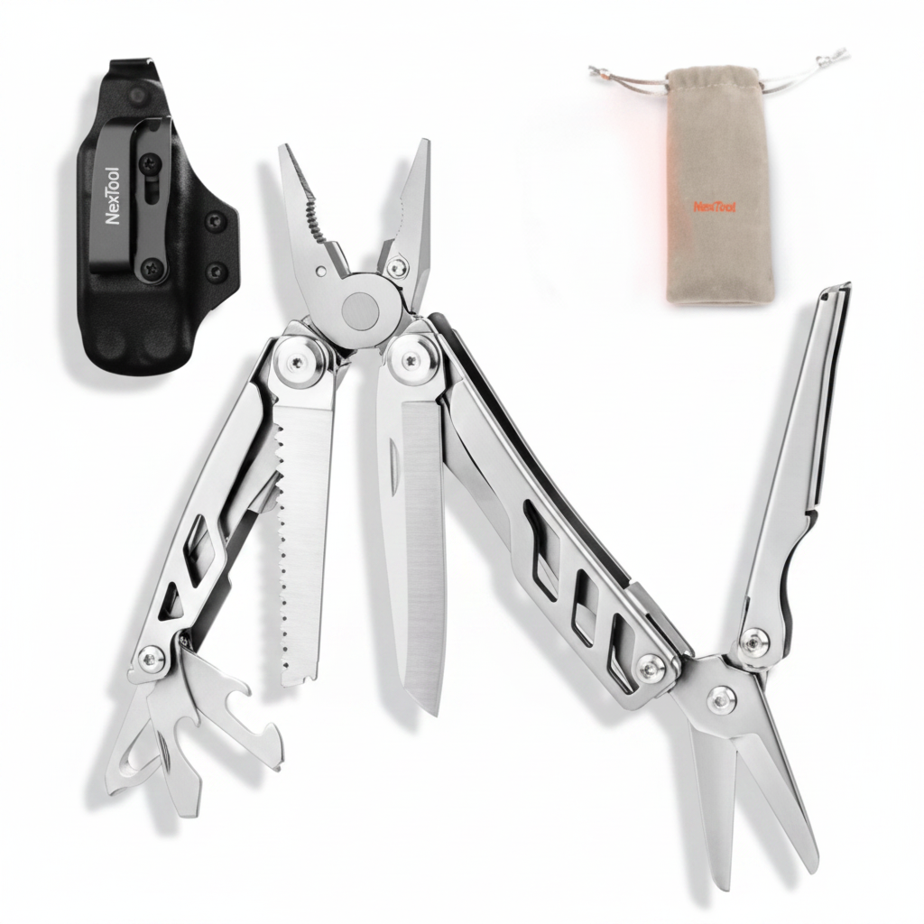 Molle Shop Australia Nextool Flagship Pro Multi-Tool with Premium Kydex Sheath Bundle Nextool Flagship Pro Multi-Tool with Premium Kydex Sheath Bundle