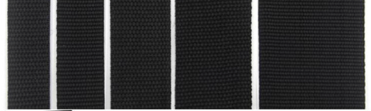 Molle Shop Australia Black webbing Strap 20mm 25mm 32mm 38mm 50mm MSA0023 20mm Black webbing Strap 20mm 25mm 32mm 38mm 50mm MSA0023