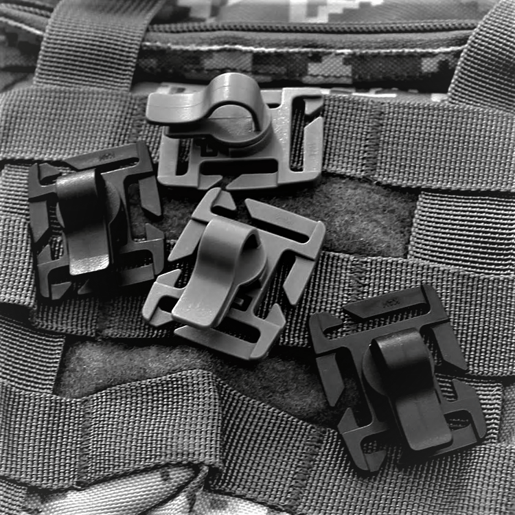 Molle Shop Australia Drink Tube Clip Drink Tube Clip Type A Vertical MSA0226