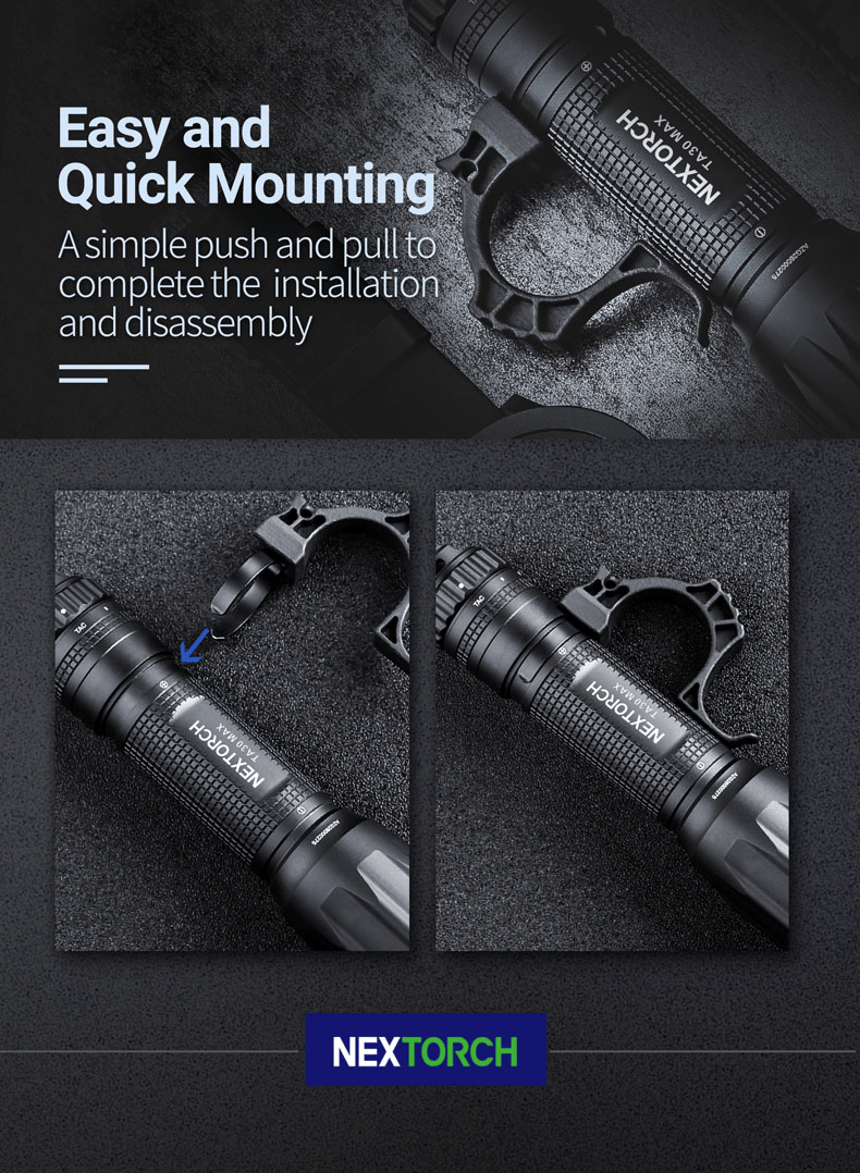 Molle Shop Australia FR-2 Tactical Flashlight Ring FR-2 Tactical Flashlight Ring