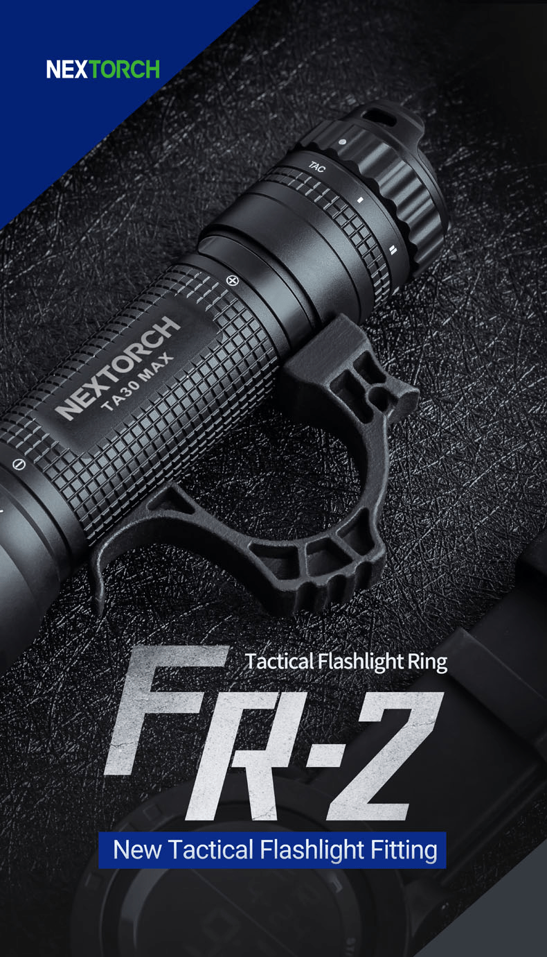 Molle Shop Australia FR-2 Tactical Flashlight Ring FR-2 Tactical Flashlight Ring