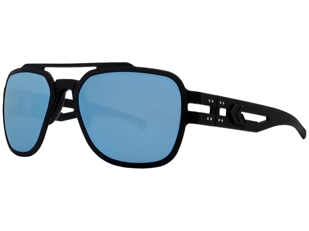 Molle Shop Australia  Gatorz Stark Stark Matte Blackout Smoked Polarized w/blue mirror GATORZ STARK