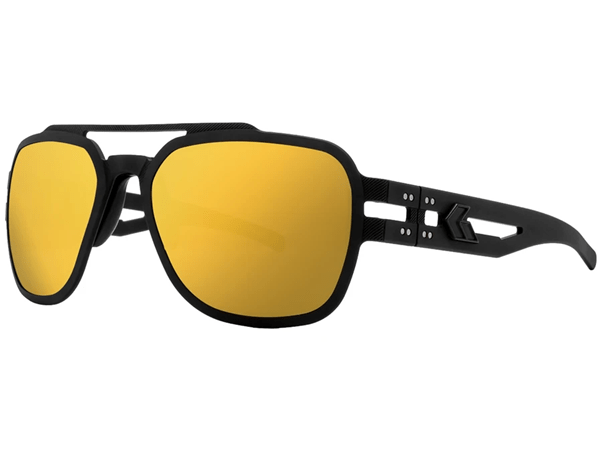 Molle Shop Australia Gatorz Stark Stark Matte Blackout Smoked Polarized w/Gold Mirror GATORZ STARK