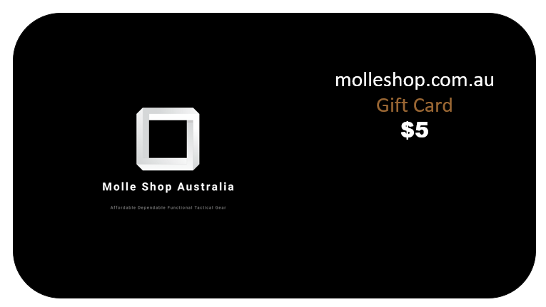 Molle Shop Australia Gift Cards $5.00 AUD E-Gift Card