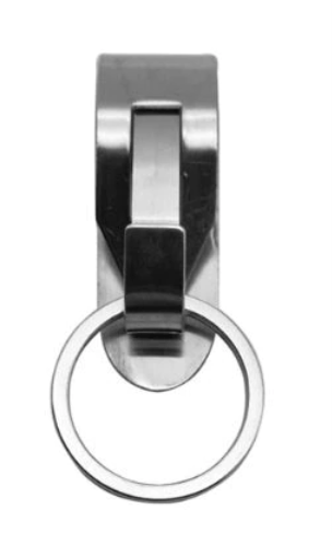 Molle Shop Australia Key Carrier Stainless Steel Single and Double Clip MSA0339 SIngle Key Carrier Stainless Steel Single and Double Clip MSA0339