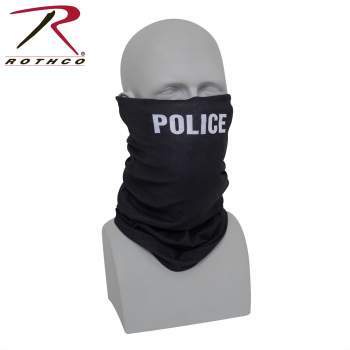 Molle Shop Australia Multi-Use Tactical Wrap - Black Police
