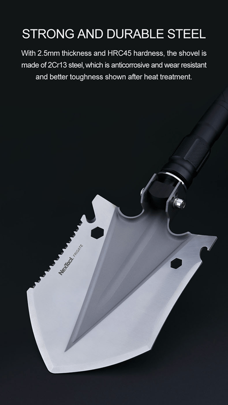 Molle Shop Australia Nextool FRIGATE 14-in-1 Folding Shovel KT5524 Nextool FRIGATE 14-in-1 Folding Shovel KT5524