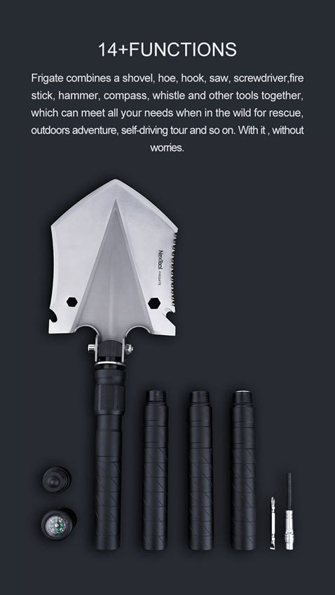 Molle Shop Australia Nextool FRIGATE 14-in-1 Folding Shovel KT5524 Nextool FRIGATE 14-in-1 Folding Shovel KT5524