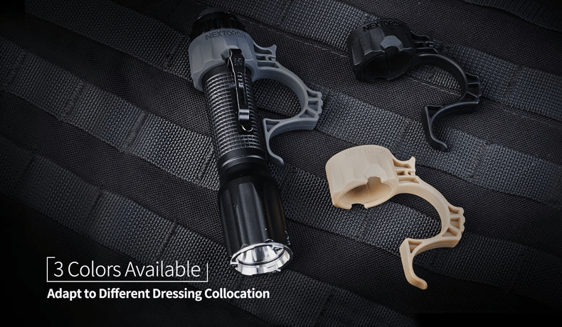 Molle Shop Australia Nextorch FR-1 Tactical Flashlight Ring Black Nextorch FR-1 Tactical Flashlight Ring