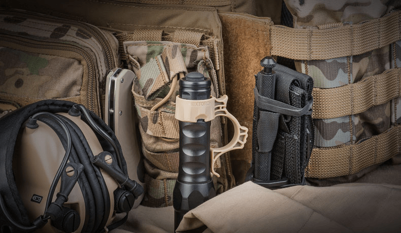 Molle Shop Australia Nextorch FR-1 Tactical Flashlight Ring Black Nextorch FR-1 Tactical Flashlight Ring