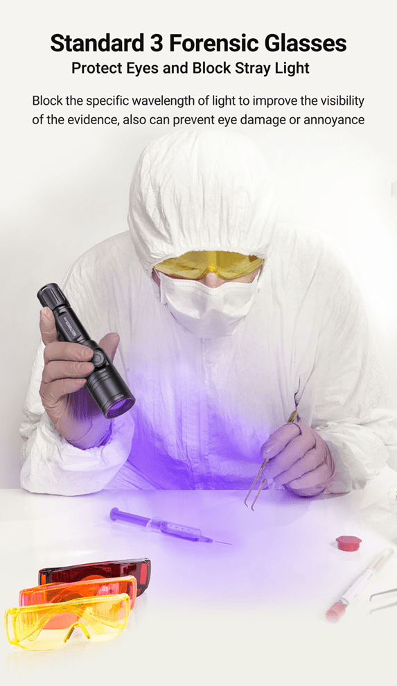 Molle Shop Australia Nextorch P56 6-LED Forensic Light Sources Kit Nextorch P56 6-LED Forensic Light Sources Kit