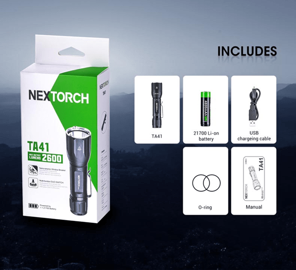 Molle Shop Australia Nextorch TA41 High Performance Tactical Flashlight Nextorch TA41 High Performance Tactical Flashlight