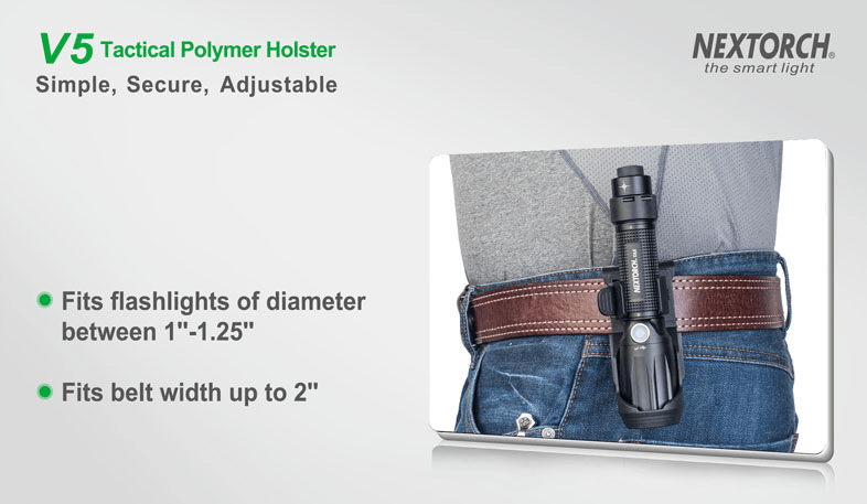 Molle Shop Australia Nextorch V5 Torch Holster Nextorch V5 Torch Holster