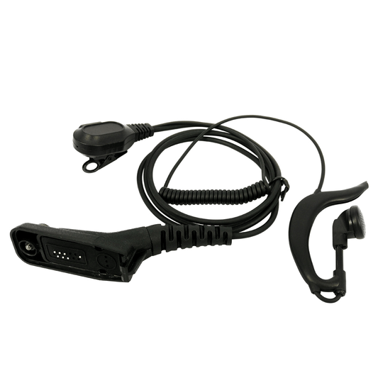 Molle Shop Australia Radio Earpiece (G Curve) Headset with PTT Mic MSA0013-2 Radio Earpiece (G Curve) Headset with PTT Mic MSA0013-2