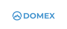 DOMEX logo with a mountain design on a white background sold by Molle Shop Australia