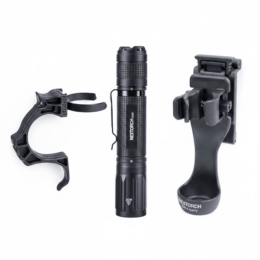 Molle Shop Australia Bundle NEXTORCH E52D Tactical Bundle — Flashlight + FR-2 Ring + V55 Standard Holster
