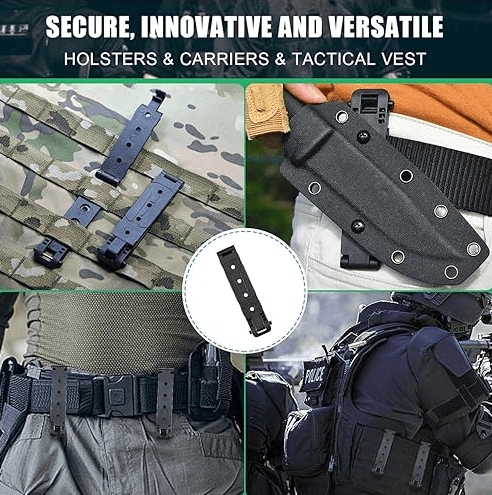 Molle Shop Australia  Clip Adapter with Mounting Hardware MSA0261 Clip Adapter with Mounting Hardware 2-Pack MSA0261