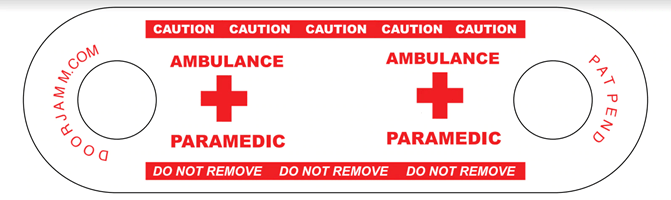 Molle Shop Australia Ambulance/Paramedic DoorJamm White Ambulance/Paramedic DoorJamm