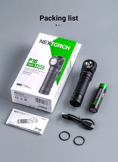 Molle Shop Australia Nextorch P10 Multi-usage Right Angle Flashlight with 3 Light Sources Nextorch P10 Multi-usage Right Angle Flashlight with 3 Light Sources