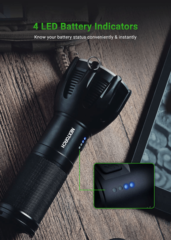 Molle Shop Australia Nextorch Saint Torch 30 V2.0 Ultra-Bright Flashlight Nextorch Saint Torch 30 V2.0 Ultra-Bright Flashlight