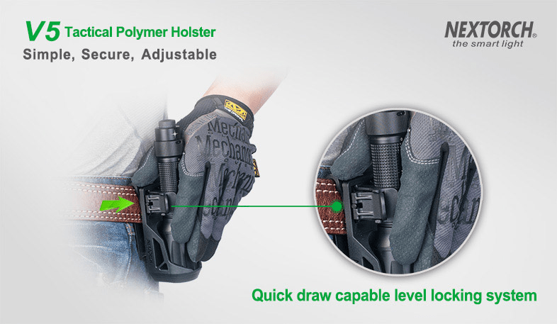Molle Shop Australia Nextorch V5 Torch Holster Nextorch V5 Torch Holster
