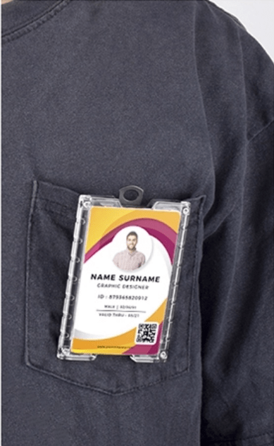 Molle Shop Australia Polycarbonate ID Card Holder MSA0018 Polycarbonate ID Card Holder MSA0018