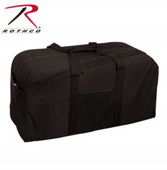 Molle Shop Australia Rothco Canvas Jumbo Cargo Bag Black Rothco Canvas Jumbo Cargo Bag