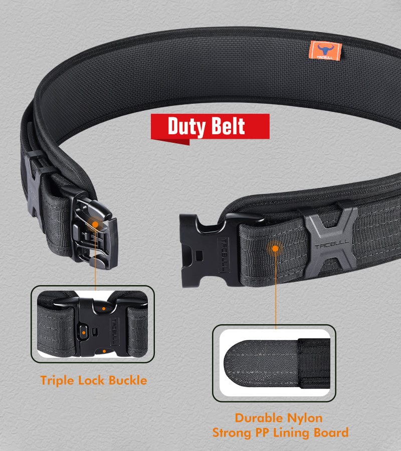 Molle Shop Australia Tacbull Nylon Duty-Belt Padded with Inner Belt Tacbull Nylon Duty-Belt Padded with Inner Belt